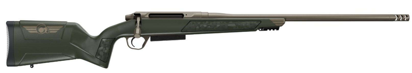 Evoke 7mmBC 16.25" Brnt Brnz/Green 4-rd