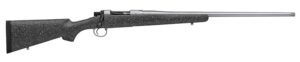 Nosler 40121 M21 6.5 Creedmoor 4+1 22" Barrel, Stainless Steel Nitride Metal Finish, Gray Speckled Black All-Weather Epoxy Stock
