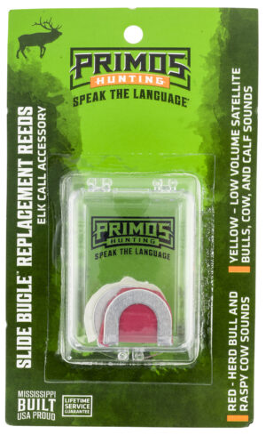 Primos PS932MC Slide Bugle Replacement Diaphragm Red/Yellow 2 Per Pkg