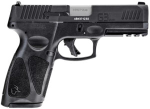 Taurus 1G3B94117 G3  9mm Luger 17+1 4" Barrel, Black Finish Picatinny Rail Frame, Serrated Matte Black Tenifer Steel Slide, Polymer Grip Includes 2 Mags