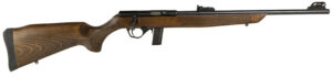 Rossi RB22L1811WD RB22 Full Size 22 LR 10+1 18" Matte Black Steel Barrel, Dovetail Base Steel Receiver, Hardwood Monte Carlo Stock