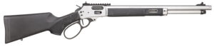 Smith & Wesson 13814 1854 45 Long Colt 9+1 19.25" Stainless Threaded Barrel, Picatinny Rail Stainless Steel Receiver, M-LOK Forend, Fixed Black Synthetic Stock