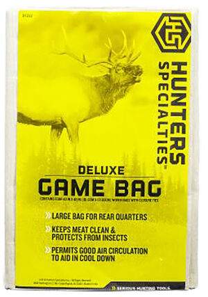 Hunters Specialties HS01232 Deluxe Game Bag White Heavy Duty Canvas