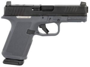 Ruger 19400 RXM  9mm 15+1 4" Black FNC Nitride Steel Barrel, Black FNC Nitride Optic Ready/Serrated Alloy Steel Slide, Stealth Gray Polymer Frame w/Accessory Rail, Stealth Gray Magpul Enhanced Grip