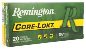 Remington Ammunition 29489 Core-Lokt 300WSM 150gr Pointed Soft Point Core Lokt 20 Per Box/10 Case