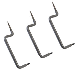 Stealth Cam STCTS3PK Tree Screw Mounts Compatible With 1/4"-20 thread adapter Black 3 Per Pkg