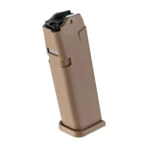 GLOCK MAGAZINE 9MM 10RD G19X G17 COYOTE PACKAGED