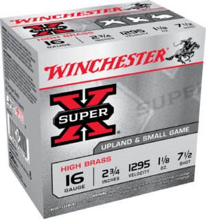 Winchester Ammo X16H7 Super X Heavy Game Load 16Gauge 2.75" 1 1/8oz 7.5Shot 25 Per Box/10 Case