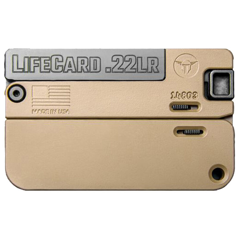 TBZR Lifecard 22LR Aluminum Tan
