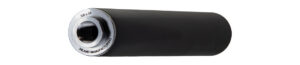 INLAND I-CAN II 7.5" Stainless Steel Black Ceramic .45 (.578x28) Suppressor, .578x28 direct thread b