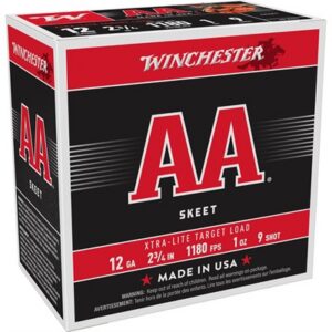 AA XTRA-LITE 12 GAUGE 2-3/4'' 1 OZ #9 SHOT 25/BOX