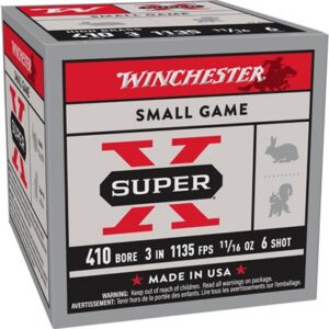 SUPER-X 410 BORE 3'' 11/16OZ #6 SHOT 25/BOX