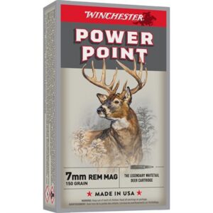7MM REMINGTON MAGNUM 150GR POWER-POINT 20/BOX