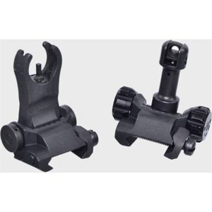 FLIP-UP BATTLE SIGHTS FOR 5.56MM & 7.62MM BLACK