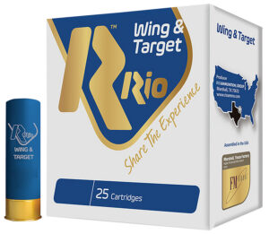 Rio Ammunition WT2875 Wing & Target  12Gauge 2.75" 1oz 7.5Shot 25 Per Box/10 Case