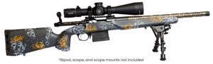 Iota Outdoors RF010A122214C18 Venatic Carbon 6.5 PRC 22" Fluted Threaded Barrel, Drilled & Tapped Receiver, Arca Rail Forend, Iota EKO Carbon Fiber Stock