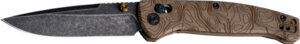 HOGUE MYSTO 3.4" ABLE LCK FLDR - CLIP POINT STONEWASH EARTH