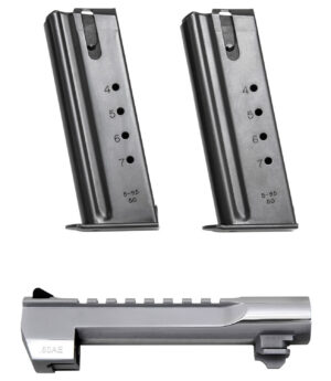 Magnum Research BMCP506PC Desert Eagle Conversion Kit 50 AE 6" Polished Chrome Steel, Fits Desert Eagle Mark XIX