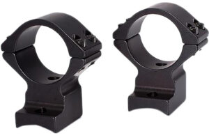 Talley 940769 Scope Mount/Ring Combo  Black Anodized Aluminum 1" Tube, CZ 600 Lux/600 Range, Medium Rings