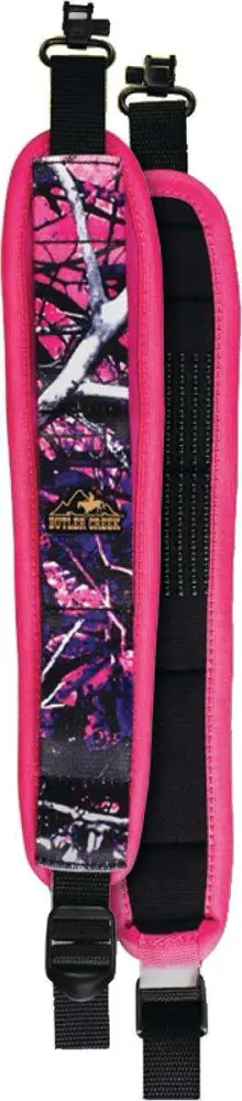 BUTLER CREEK COMFORT STRETCH RIFLE SLING MUDDY GIRL CAMO W/ SWIVELS