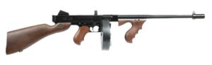 THOMPSON 1927A1 45ACP CARBINE - 50RD DRUM 20RD MAG WALNUT