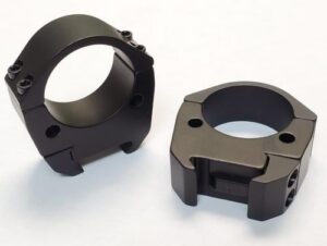 TALLEY RINGS 36MM HIGH MODERN - SPORTING RIFLE BLACK
