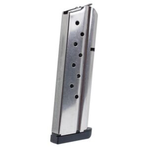 Check-Mate Full Size1911 Handgun Magazine Stainless Steel .38 Super 9/rd