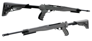 RUGER 10/22 22LR RIFLE ATI STRIKEFORCE GRAY SIDEFOLDING STOCK 18.5" 1-10RD MAG