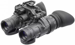 AGM Global Vision 12UN41284153011 UNVG Night Vision Goggles Black 1x 64-72 Ip/mm Resolution