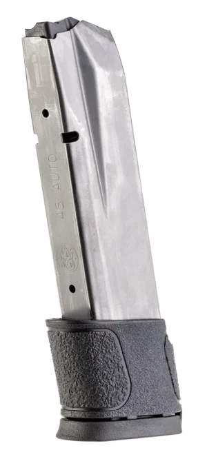 S&W M&P45 MAGAZINE 45 ACP, 14 RD BLK BS PLATE