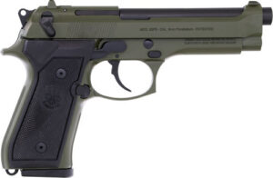 BERETTA 92FS 9MM 4.9" 10RD - OD GREEN
