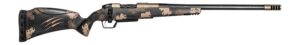 Fierce Firearms RIVSCX65PRC22BDS Carbon Rival XP 2.0 6.5 PRC 22" Smoked Bronze Cerakote Spiral Fluted Stainless Steel Barrel & Drilled & Tapped Receiver, Desert Shadow Camo Adj Comb Carbon Fiber Stock