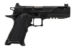 Oa Defense  2311 Pro Elite Full Size 9mm Luger 17+1 5" Ported Barrel, Black DLC Steel Optic Ready/Serrated Slide, Black Aluminum Frame w/Picatinny Rail, Black Aluminum Grip, Ambidextrous